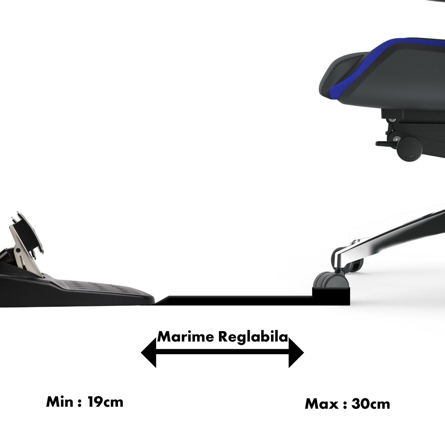 Blocator Reglabil pentru Scaun și Pedale Logitech
