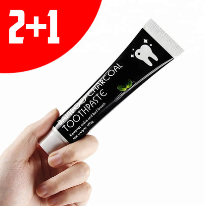 Pastă de dinți cu Cărbune Activ – Fără Fluor – Albire Naturală și Prospețime Intensă